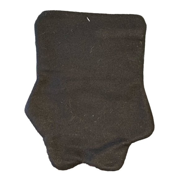 Christmas Holiday Stocking Dog Paw Shape‎ Green Black Woof Rustic Cabin NEW 11” - Picture 2 of 2